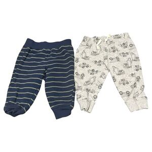 Carter’s 100% Cotton Baby Sweatpants Joggers Bundle of 2 Size 9mo